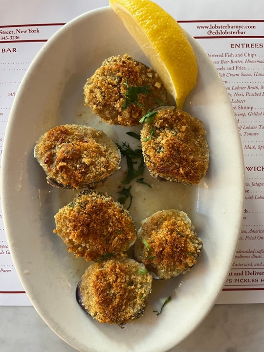 Baked Clams Oreganato