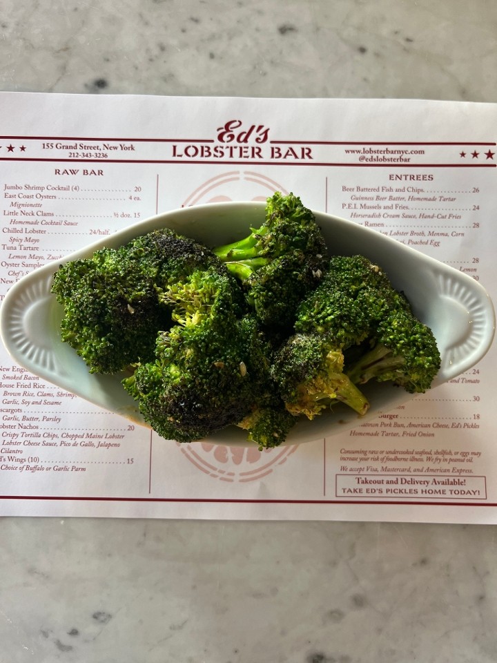 Spicy Charred Broccoli