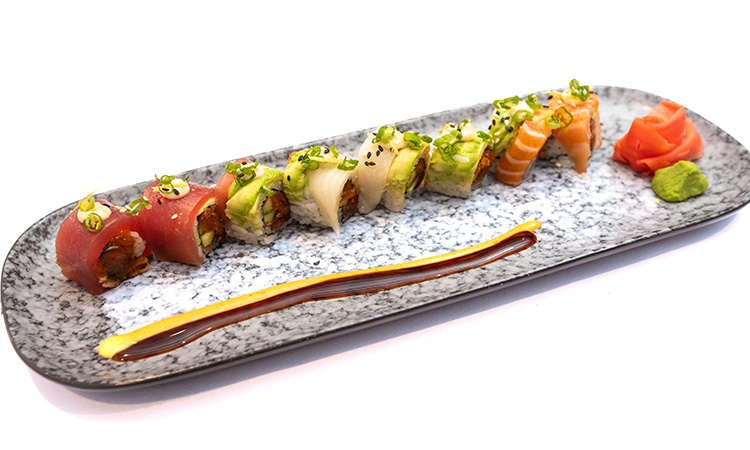 KOJO'S RAINBOW ROLL