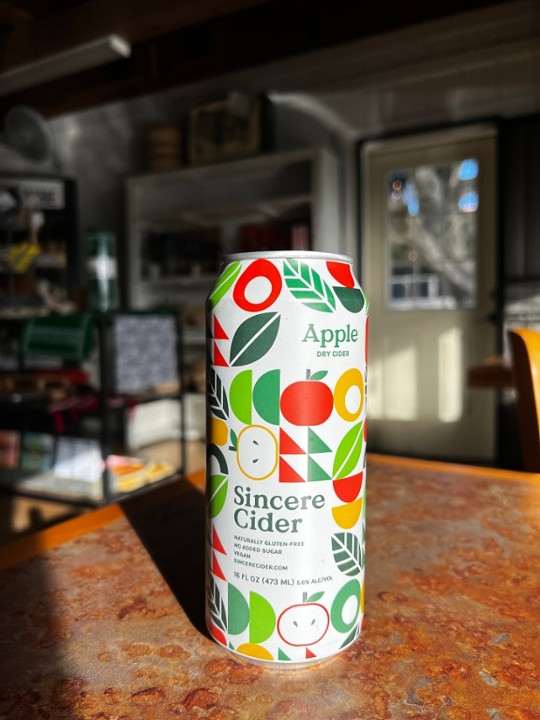 Sincere Hard Apple Cider