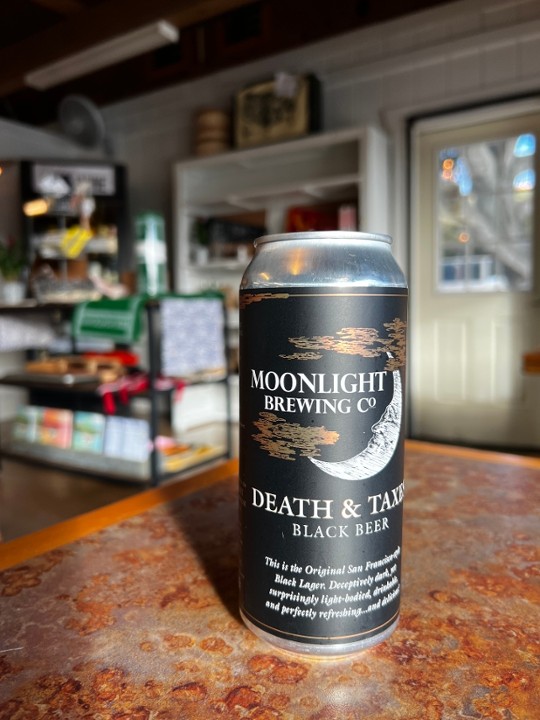 Moonlight Death & Taxes Black Lager