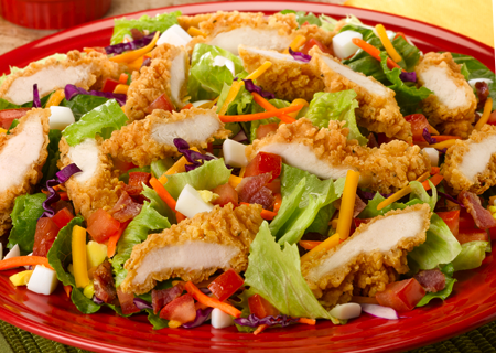 Fried Chicken Salad