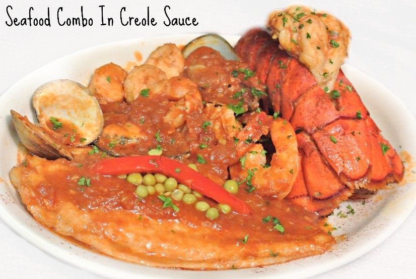 Seafood Combo In Creole Sauce