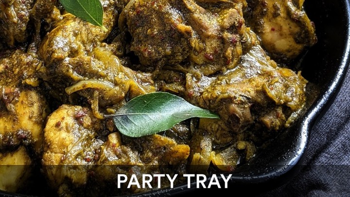 Spiced Curry Leaf Chicken Tray