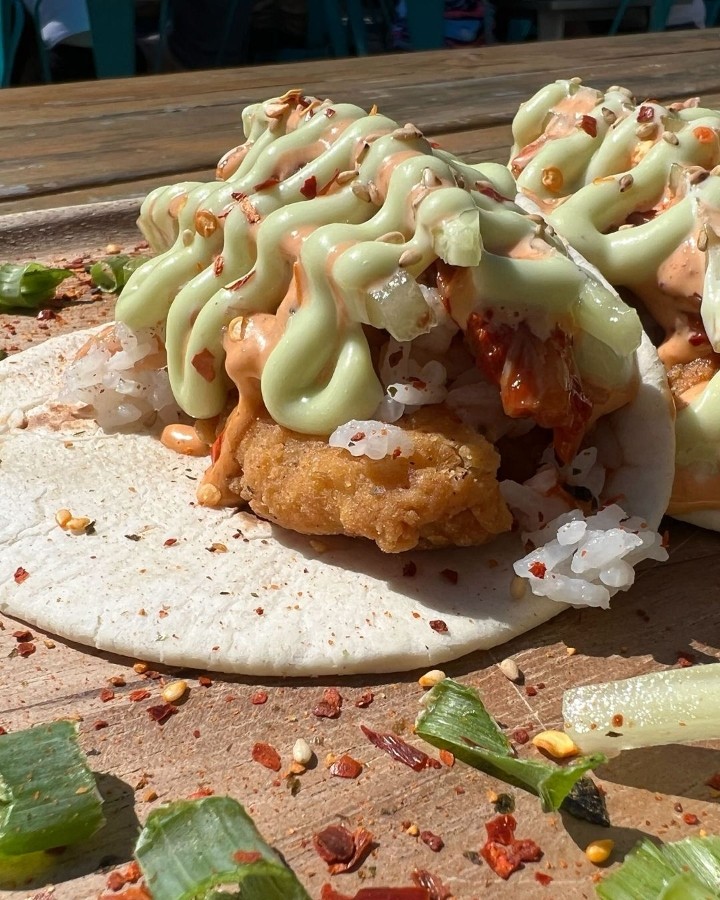 Fried Chicken Sushi Tacos - Taco Special