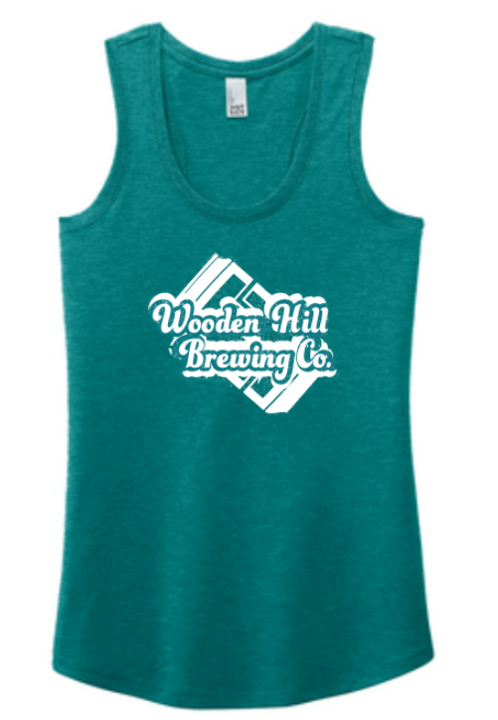 Turquoise Women's Can Logo Tank - 3X-Large