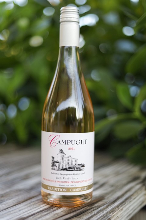 Campuget Rosé, Rhone, France (Rose Bottle)