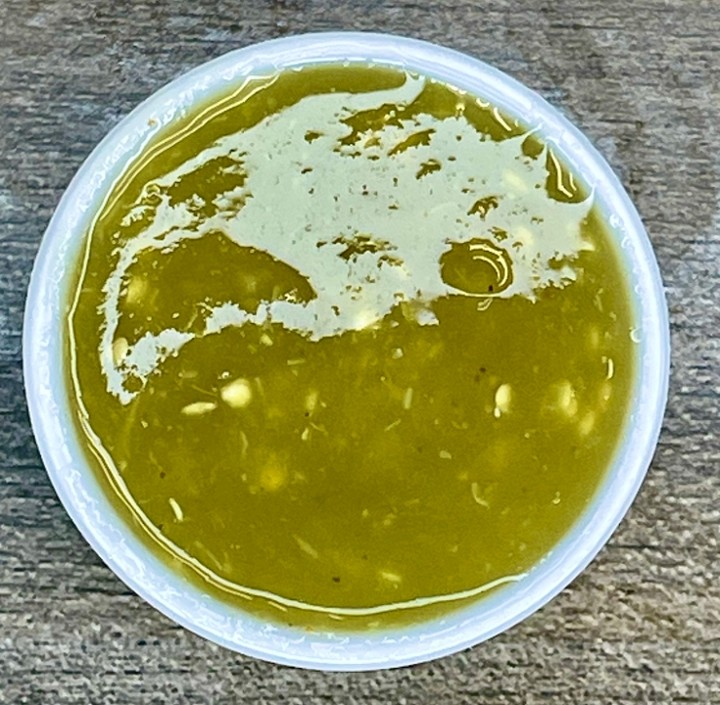 Green Salsa 8 oz cup (Mild)