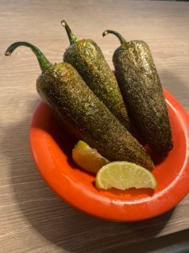 CHILES TOREADOS (FRIED JALAPENOS)