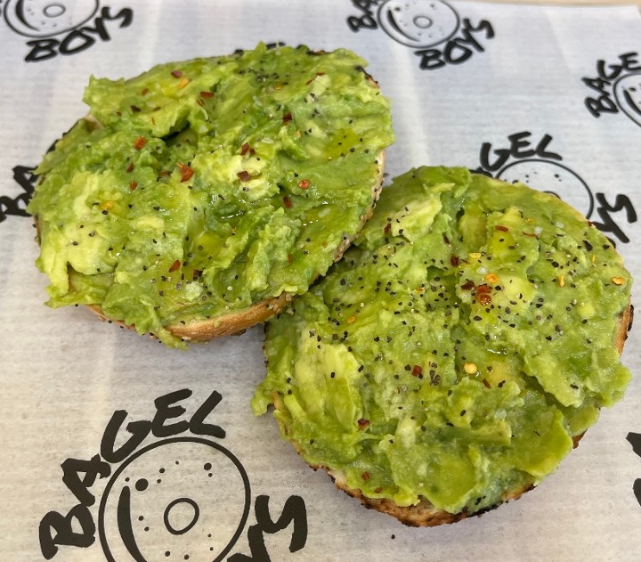 Avocado Breakfast Bagel