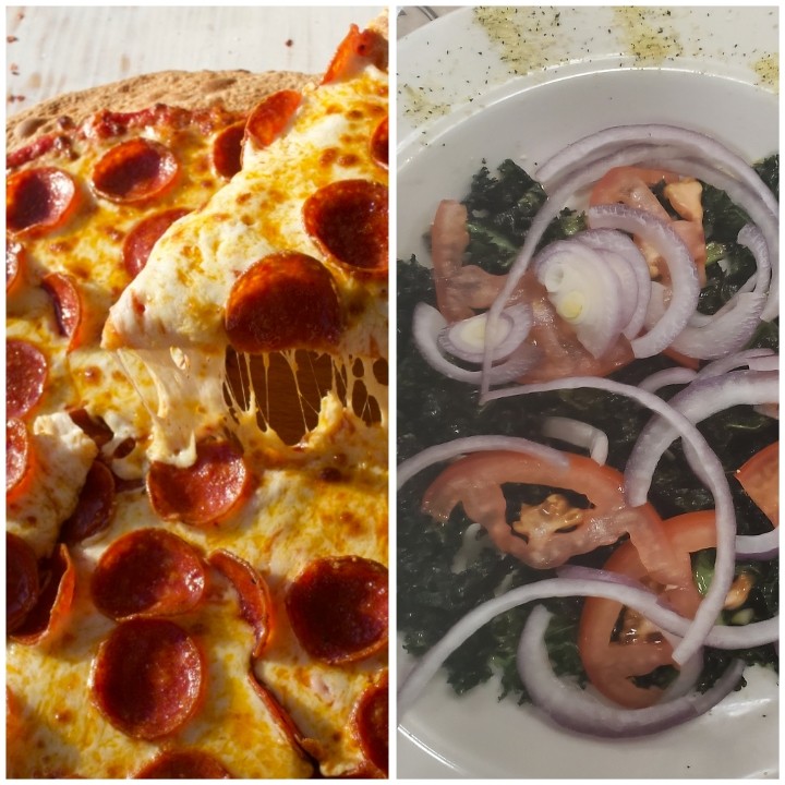 Small One-Topping Pizza & Salad Combo