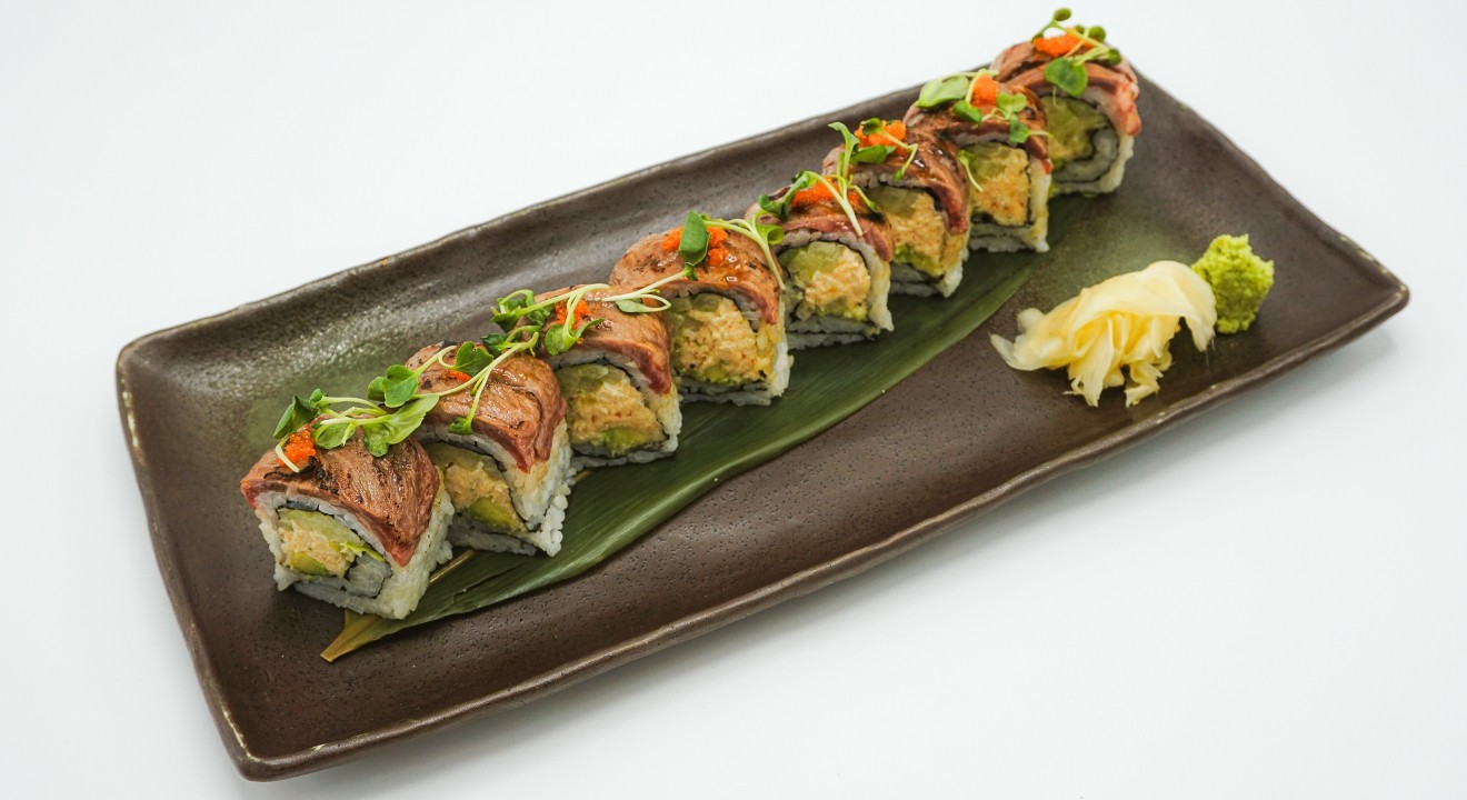 Wagyu and Crab Roll