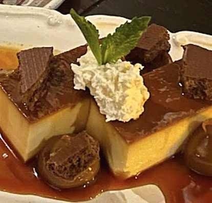 FLAN con Dulce de Leche