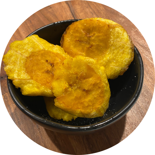 Tostones (twice-fried plantains)