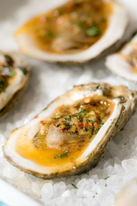 Char Boil Oysters