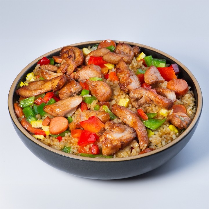 Arroz Chaufa Pollo Bowl (chicken fried Rice)