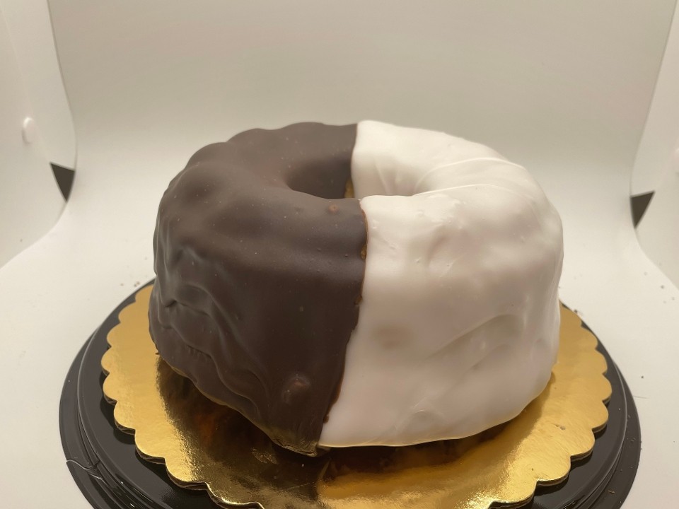 Black N White Bundt Cake