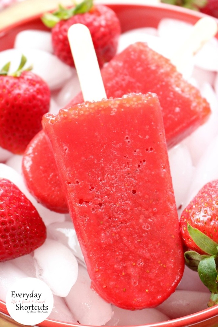 Strawberry Fruit Pop (Pareve)