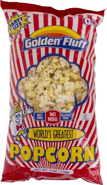Golden Fluff | 6 Oz Popcorn Party Size World's Greatest