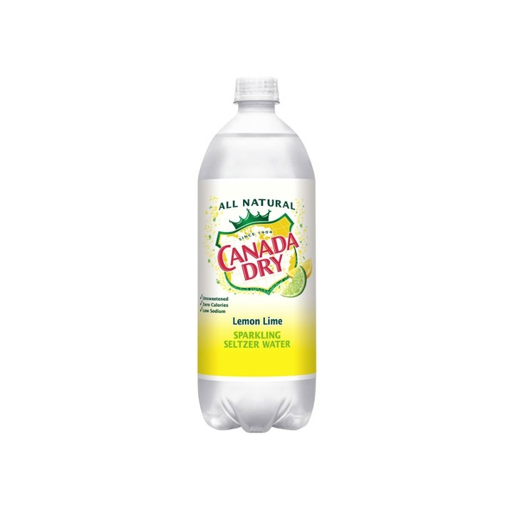 Lemon Seltzer Canada Dry 1 Liter