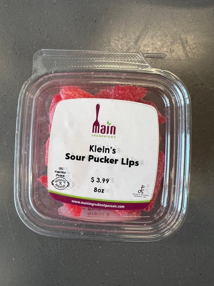 Kleins Sour Pucker Lips (8oz)
