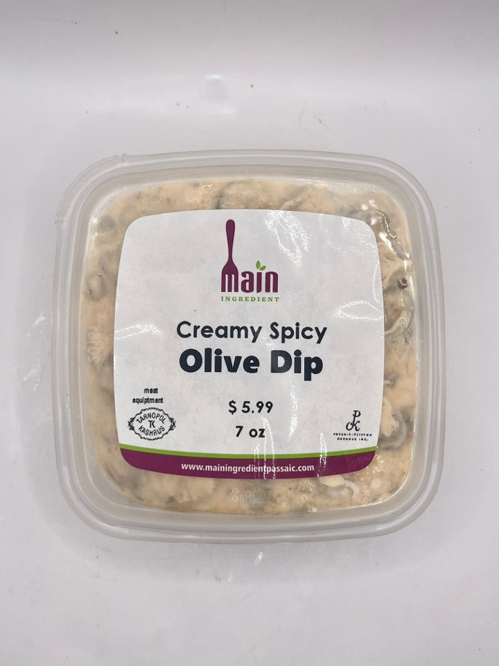 Creamy Spicy Olive Dip