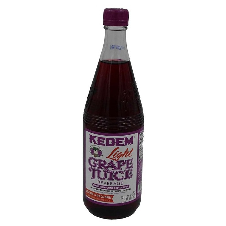 Grape Juice Lite Kedem (22oz)
