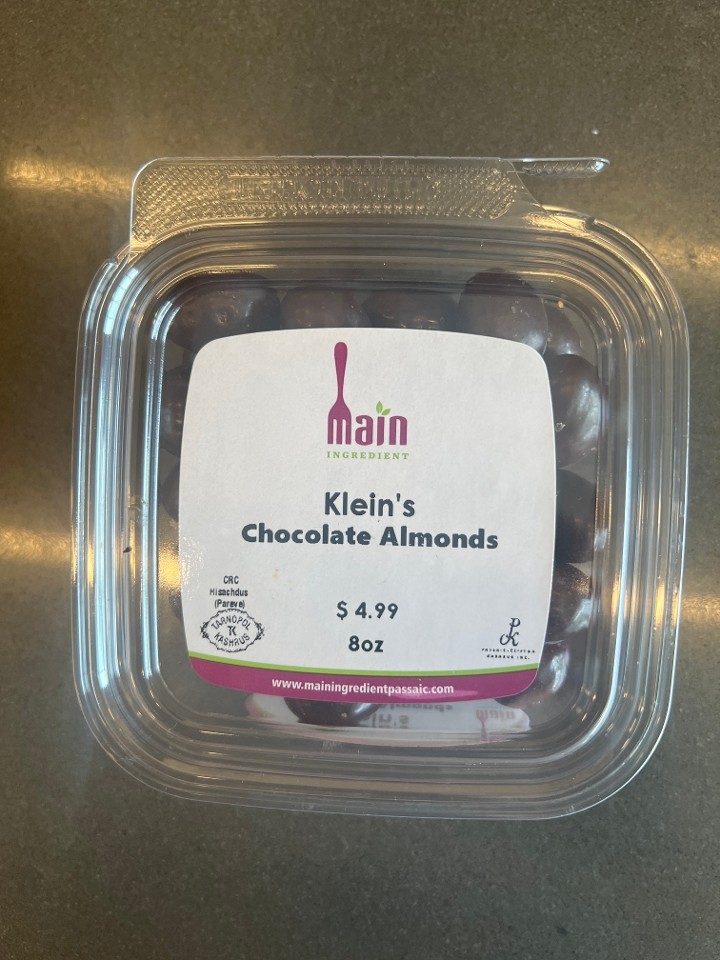 Klein's  Chocolate Almonds  (8oz)