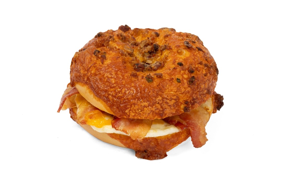 Bacon, Egg and Cheese Breakfast Sandwich