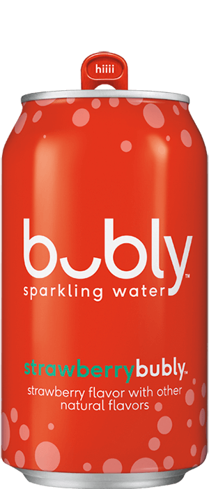 Bubly Strawberry Sparkling Water