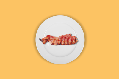 Side of Turkey Bacon - 2 strips