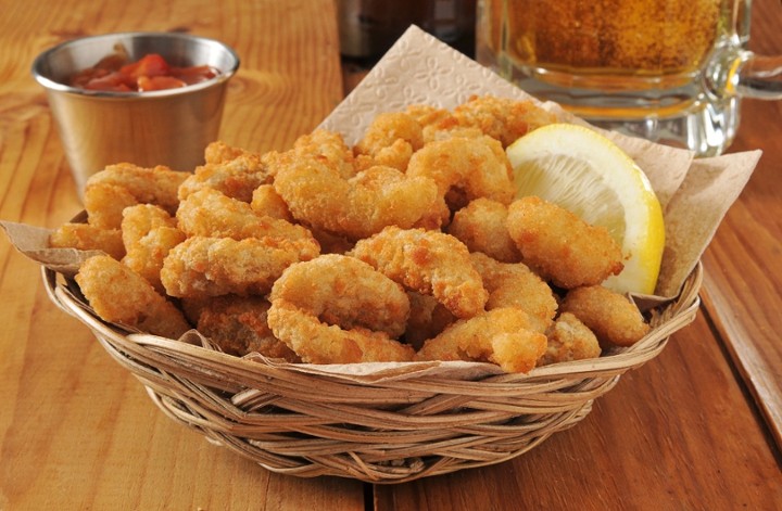 POPCORN Shrimp Basket w/Fries