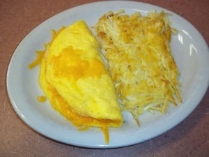 CHEESY CHEESE OMELETTE