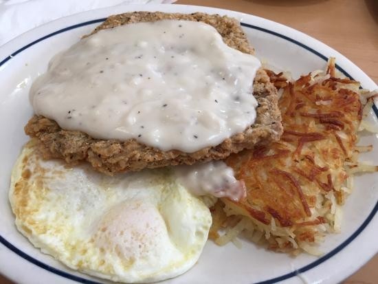 COUNTRY FRIED STEAK & EGGS*