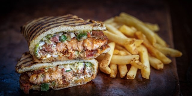 Napa Salmon Flatbread