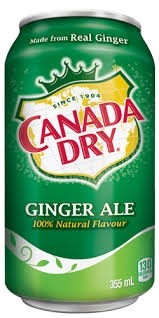 Ginger Ale 12 oz can