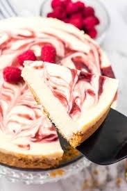 Raspberry White Choclate Cheesecake