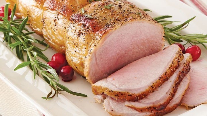Cider Brined Pork Tenderloin for Two