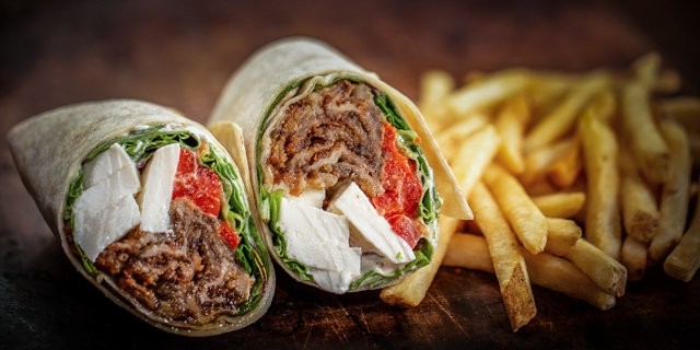 Crispy Eggplant Wrap