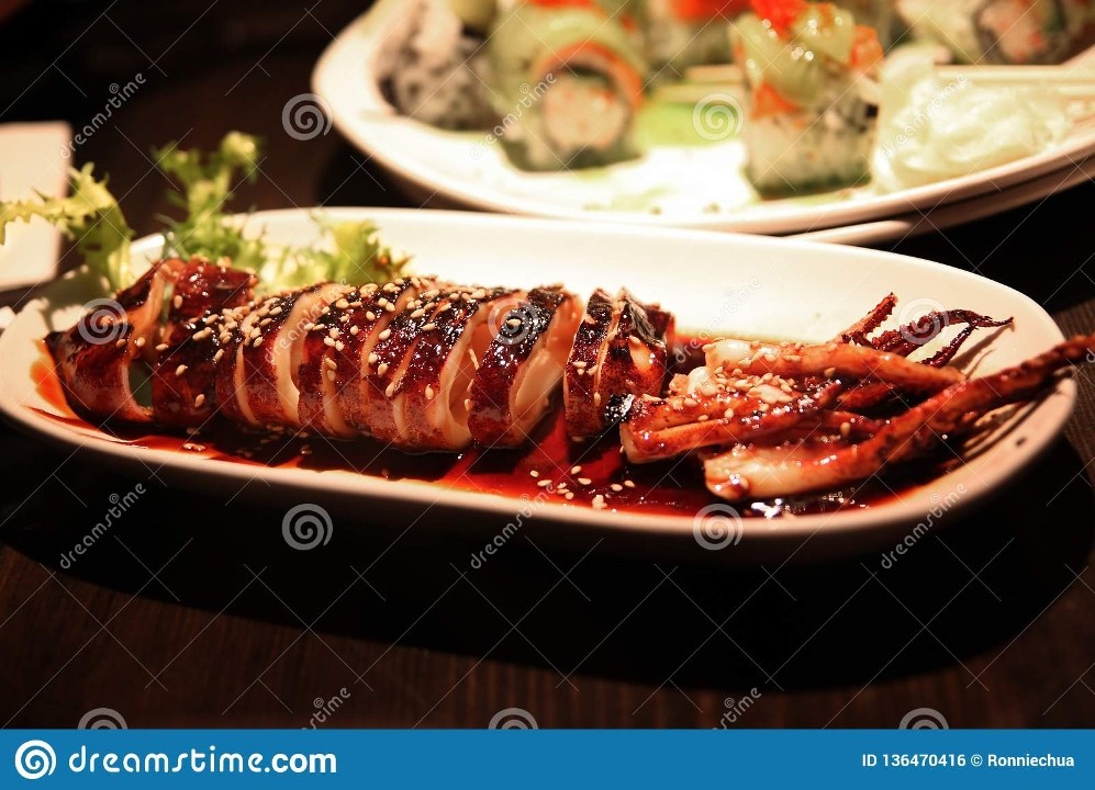 Grilled Japanese Calamari