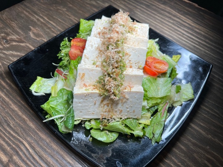 Cold Tofu Poke Salad