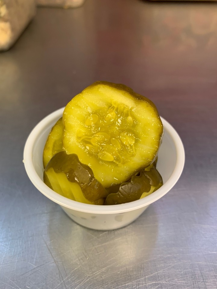 Bread and butter pickles 2oz cup