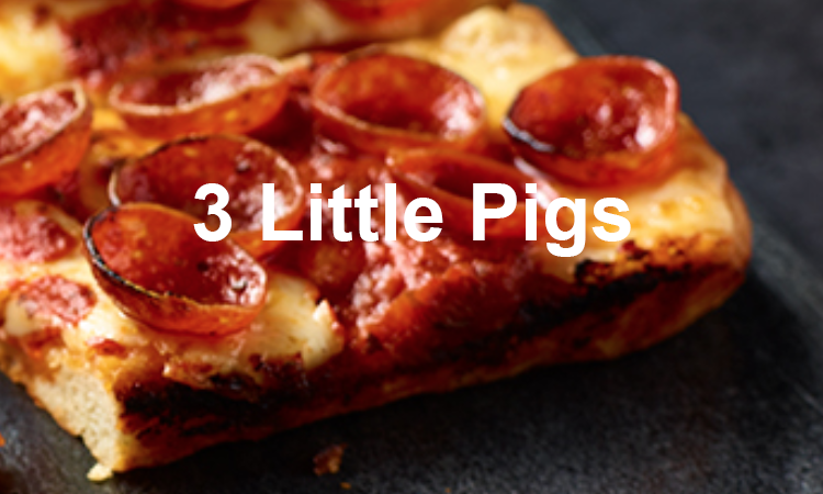 3 Little Pigs - New York - Medium