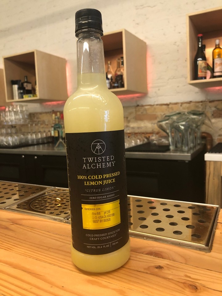 Cold Press Lemon Juice (750 mL)