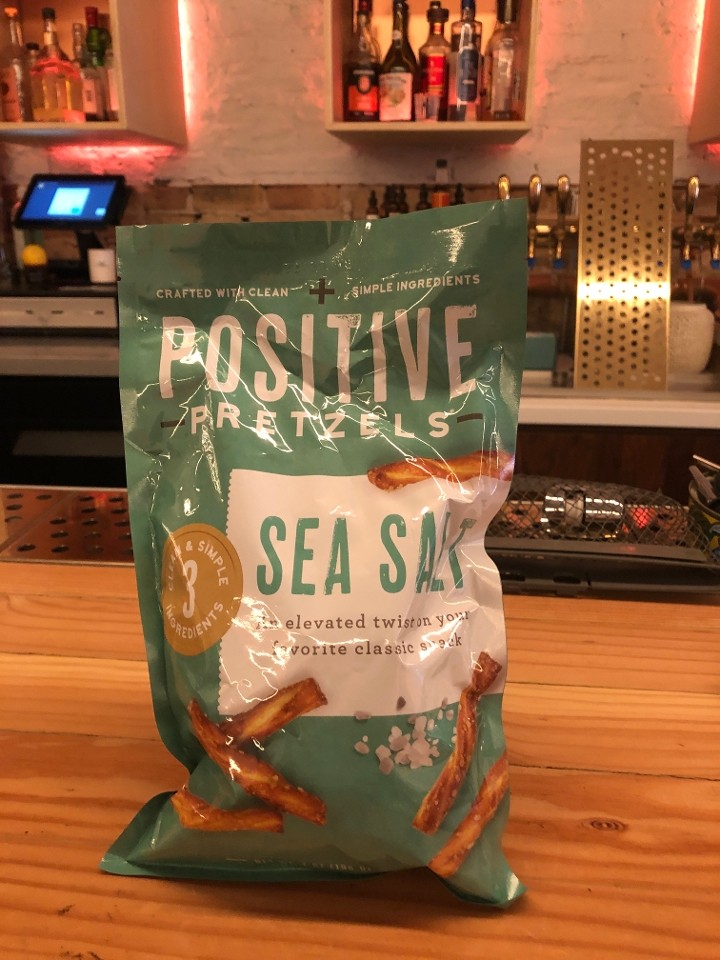 Positive Sea Salt Pretzels (7oz Bag)