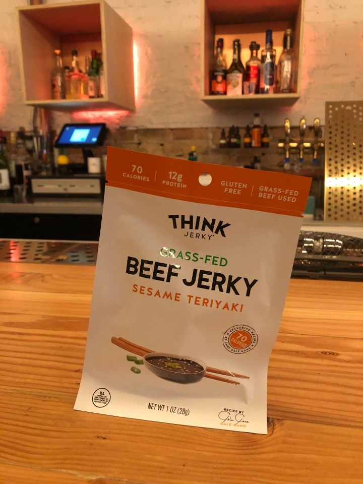 Think Jerky/Beef Sesame Teriyaki (Grassfed/1oz)