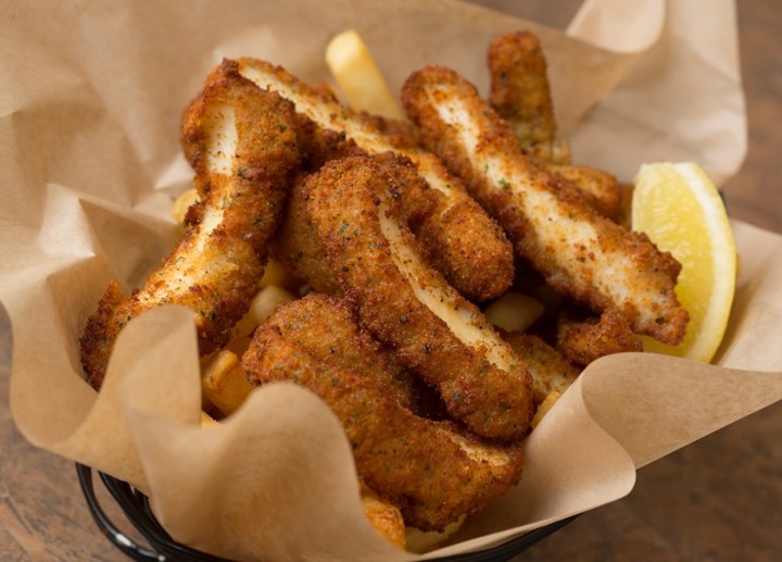 Calamari Strips and Chips