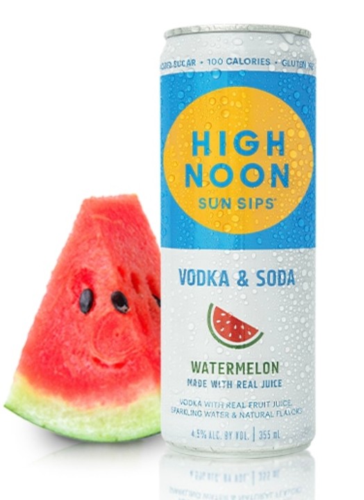 Watermelon hard seltzer