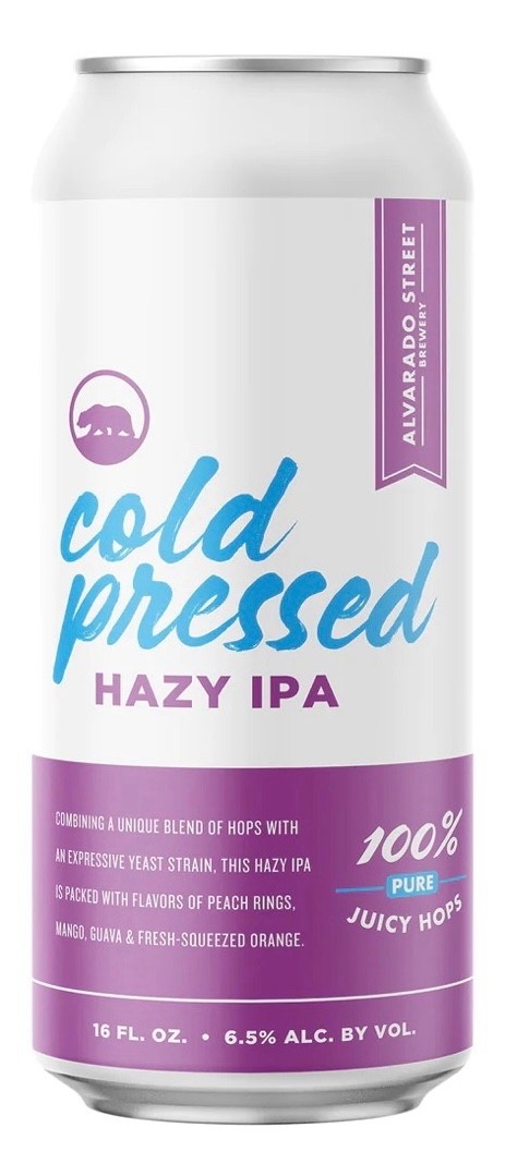 Cold Pressed Hazy IPA - Alvarado St