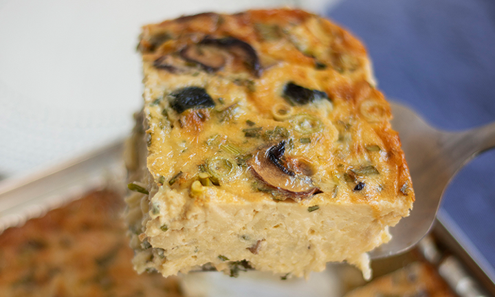 Veggie Frittata Slice